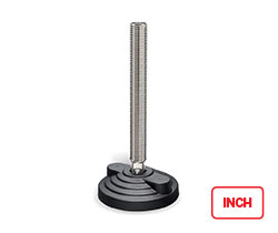 LVQ.F-SST (inch sizes)-Adjustable feet for ground mounting